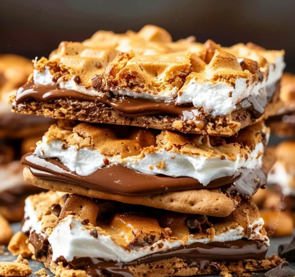 s'mores crackキャラメルデザート